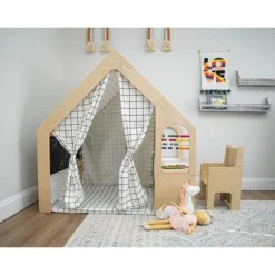 Avenlur Flair - Wooden 5 In 1 Indoor Playhouse Play Tent With Desk Table -Best Toys Store GUEST 001f9ce6 ba68 4c40 99b7 49054bbf9f39