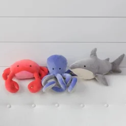 Manhattan Toy Crabby Abby Velveteen Sea Life Toy Crab Stuffed Animal, 12" -Best Toys Store GUEST 002e68cc 1a92 4cb4 8200 13de1fccba7d