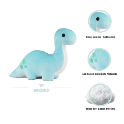 Avocatt Blue Brachiosaurus Plush 3 Avocatt Blue Brachiosaurus Plush