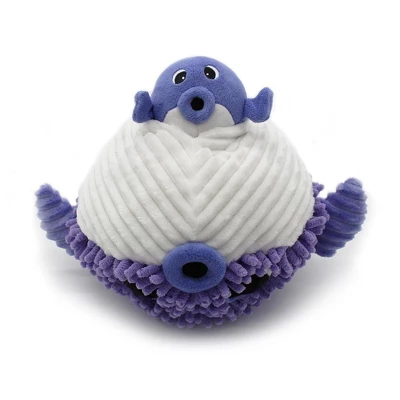 TriAction Toys Les Delingos Ptipotos Mom And Baby Puffer Fish | Purple 4 TriAction Toys Les Delingos Ptipotos Mom And Baby Puffer Fish | Purple - Image 2