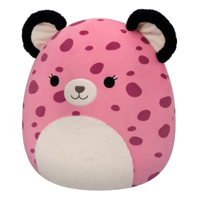 Squishmallows 16" Jalisca The Pink Leopard With Fuzzy Belly Plush Toy 3 Squishmallows 16" Jalisca The Pink Leopard With Fuzzy Belly Plush Toy