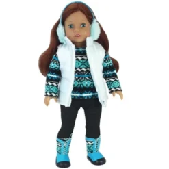 Sophia’s Sweater, Leggings, Vest, And Boots Set For 18" Dolls -Best Toys Store GUEST 074213b5 c372 4464 8baf bc520d2355ed