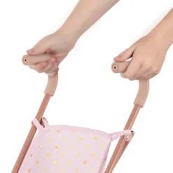 LullaBaby Doll Stroller Fold-Up Accessory - Gold Star Print -Best Toys Store GUEST 09960e0a b2c1 44e9 b31a aa5fdabacc7d