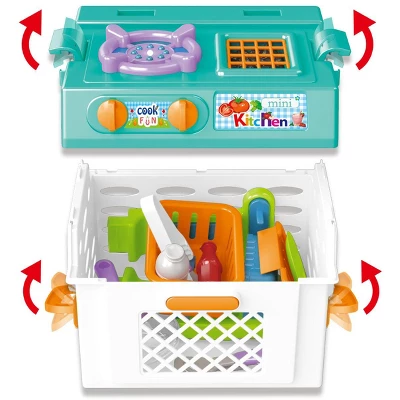 Link Little Chef Mini Kitchen Playset With Sound And Color Changing Lights For Realistic Cooking 10 Link Little Chef Mini Kitchen Playset With Sound And Color Changing Lights For Realistic Cooking - Image 8