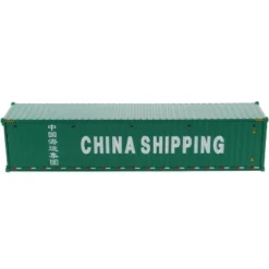 40' Dry Goods Sea Container "China Shipping" Green "Transport Series" 1/50 Model By Diecast Masters