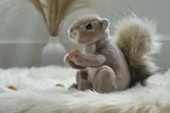 Bearington Collection Lil' Peanut Plush Stuffed Animal Squirrel, 7"