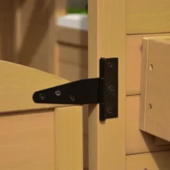 Outsunny Outdoor Playhouse For Kids Wooden Cottage With Working Doors Windows & Mailbox, Pretend Play House For Age 3-6 Years -Best Toys Store GUEST 1662b4c4 8c09 47b8 8d1f 5bdbdba074a1