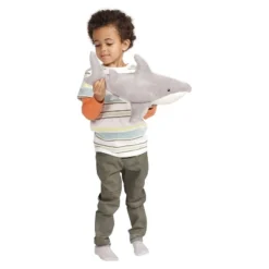 Manhattan Toy Snarky Sharky Velveteen Sea Life Toy Shark Stuffed Animal, 16" -Best Toys Store GUEST 1896e0b6 2ae0 4200 832c 8e964373da74