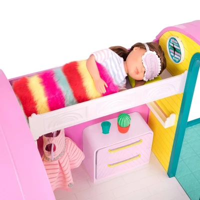 Glitter Girls Caravan Home Dollhouse & Furniture Playset For 14" Dolls 5 Glitter Girls Caravan Home Dollhouse & Furniture Playset For 14" Dolls - Image 3