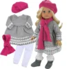 Sophia’s Doll Dress, Leggings, Hat, And Scarf Set For 18" Dolls -Best Toys Store GUEST 20dc2b50 17e9 4e95 a157 00fbdb512d6c