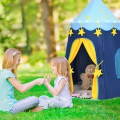 Costway Kids Foldable Pop Up Play Tent W/ Star Lights Carry Bag Indoor Outdoor 13 Costway Kids Foldable Pop Up Play Tent W/ Star Lights Carry Bag Indoor Outdoor -Best Toys Store GUEST 210d6359 7729 4007 8f4d cfaaee362aae