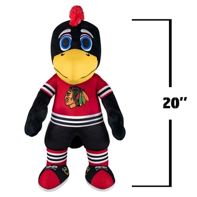 Bleacher Creatures Chicago Blackhawks Tommyhawk 20" Jumbo Mascot Plush Figure 5 Bleacher Creatures Chicago Blackhawks Tommyhawk 20" Jumbo Mascot Plush Figure - Image 3