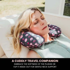 HELLO KITTY Surreal Entertainment Sanrio Kuromi Reversible Neck Roll Pillow And Plush Toy -Best Toys Store GUEST 21485995 ec91 4344 a7f3 8851181a2254