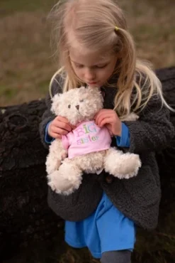 Bearington Ima Big Sister Plush Stuffed Animal Teddy Bear In Pink T-Shirt, 12 Inches -Best Toys Store GUEST 247a4438 d7dd 4bdc be7e ed7a4b01149f