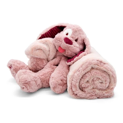 Plushible Blankie Bestie 2-in-1 Plush And Blanket Pinki Doodle Dog 3 Plushible Blankie Bestie 2-in-1 Plush And Blanket Pinki Doodle Dog