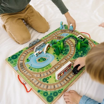Melissa & Doug Take-Along Railroad 17pc 10 Melissa & Doug Take-Along Railroad 17pc - Image 8