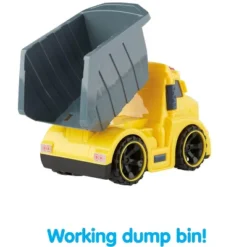 Kidoozie Lights N' Sounds Dump Truck, Friction Powered, For Ages 3+ -Best Toys Store GUEST 296c0f84 b16d 4d18 88e3 e539563c0778