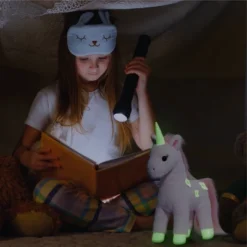 FAO Schwarz 13" Pink Unicorn Glow In The Dark Toy Plush -Best Toys Store GUEST 29e2064c 358b 43cc acd8 b7cb8685ee72