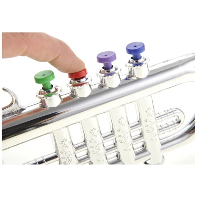 Insten Trumpet With 4 Colored Keys, Musical Instruments For Kids, Baby & Toddlers 9 Insten Trumpet With 4 Colored Keys, Musical Instruments For Kids, Baby & Toddlers - Image 7
