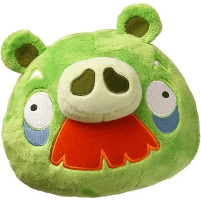 Mighty Mojo Angry Birds Moustache Pig Collectible Plush 8" 4 Mighty Mojo Angry Birds Moustache Pig Collectible Plush 8" - Image 2