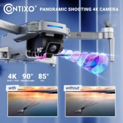 Contixo F28 Pro Foldable GPS Drone - 4K FHD Camera W GPS Control & Selfie Mode - Brushless Motor - With Carrying Case -Best Toys Store GUEST 331433ea df69 404d a3ac 869baca56d50