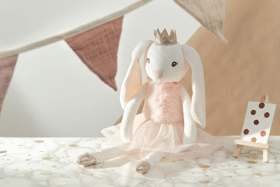 Bearington Brise Bunny Soft Plush Ballet Doll, 16 Inch 3 Bearington Brise Bunny Soft Plush Ballet Doll, 16 Inch