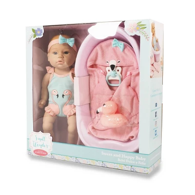 Madame Alexander 14" Small Wonders Sweet & Happy Baby Bath Set 7 Madame Alexander 14" Small Wonders Sweet & Happy Baby Bath Set - Image 5