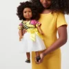 Ikuzi Dolls Pink & Yellow Dress Doll With Black Hair 18" Fashion Doll -Best Toys Store GUEST 3635a4c1 186a 4437 8bb1 6fdb70002195