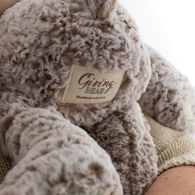 DEMDACO Jumbo Giving Bear 36 Inches - Brown 10 DEMDACO Jumbo Giving Bear 36 Inches - Brown - Image 8