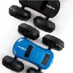 Sharper Image RC Race Car Flip Stunt Rally Vehicle - Blue -Best Toys Store GUEST 3702c593 8203 47fe 88a3 0bd30195248a