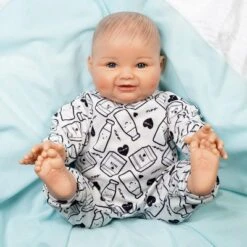 Paradise Galleries Realistic Chubby Baby Boy Doll - Big Boy With Fat Rolls And Magnetic Pacifier, 5-Piece Reborn Doll Set -Best Toys Store GUEST 3b926127 f4d5 41ef b921 183fd706fb59