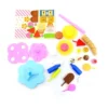 Insten 21 Piece Ice Cream Toys And Sweet Treats For Kids, Pretend Kitchen Accessories