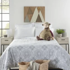 Mina Victory Plush Lines Monkey Plush Animal 23" X 24" Brown Indoor Stuffed Animal