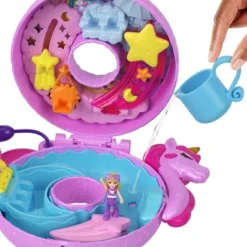 Polly Pocket Sparkle Cove Adventure Unicorn Floatie Compact Playset -Best Toys Store GUEST 40022159 b785 4276 b3af f14a7660d1cd