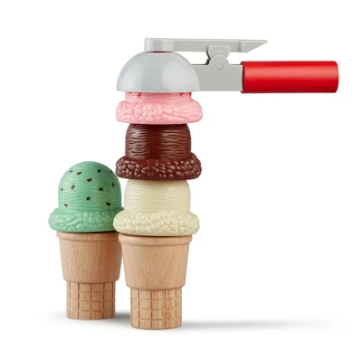 Melissa & Doug Scoop And Stack Ice Cream Cone Magnetic Pretend Play Set 5 Melissa & Doug Scoop And Stack Ice Cream Cone Magnetic Pretend Play Set - Image 3