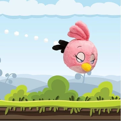 Mighty Mojo Angry Birds Collectible Plush Doll Stella Pink 8" 3 Mighty Mojo Angry Birds Collectible Plush Doll Stella Pink 8"