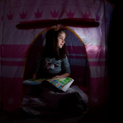 Ningbo Zhongying Leisure Products Pink Fantasy Castle Play Tent | 54 X 41 Inches 6 Ningbo Zhongying Leisure Products Pink Fantasy Castle Play Tent | 54 X 41 Inches - Image 4