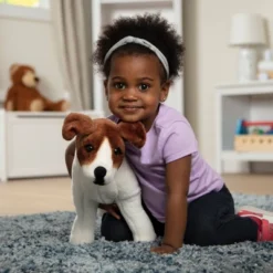 Melissa & Doug Giant Jack Russell Terrier - Lifelike Stuffed Animal Dog (over 12 Inches Tall) -Best Toys Store GUEST 44933f1a 7d5d 4e98 bdf1 4915de80630c