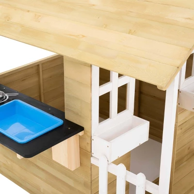 TP Toys Bakewell Wooden Playhouse 5 TP Toys Bakewell Wooden Playhouse - Image 3