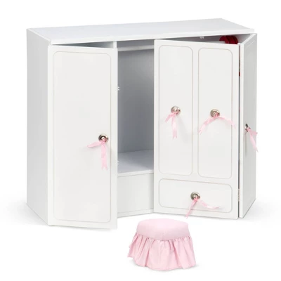 Our Generation Wooden Wardrobe - Closet For 18" Dolls 4 Our Generation Wooden Wardrobe - Closet For 18" Dolls - Image 2
