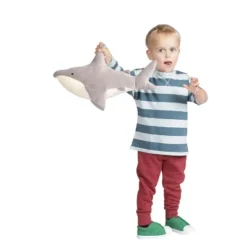 Manhattan Toy Snarky Sharky Velveteen Sea Life Toy Shark Stuffed Animal, 16" -Best Toys Store GUEST 4a25a83c 35de 423a a302 e8095e9ea48e