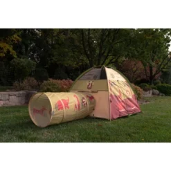 Pacific Play Tents Kids Jungle Safari Play Tent And Tunnel Set Combo 4' X 4' -Best Toys Store GUEST 4b268136 0780 4e3e 86c9 dcdf551ef702