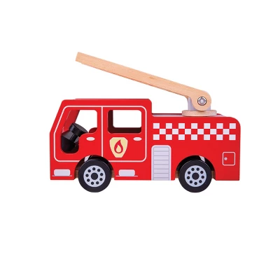 Bigjigs Toys City Fire Engine 4 Bigjigs Toys City Fire Engine - Image 2