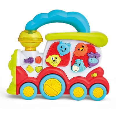 Kidoozie Lights N' Sounds Animal Train, Motorized Train With Animal Sounds, Ages 12 Months And Up 7 Kidoozie Lights N' Sounds Animal Train, Motorized Train With Animal Sounds, Ages 12 Months And Up - Image 5