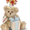 Bearington Happy Birthday Plush Suffed Animal Teddy Bear, 10"