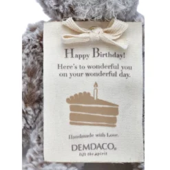 DEMDACO Mini Giving Bear- Happy Birthday 8.5 Inches - Brown -Best Toys Store GUEST 4e56c414 8637 4416 a730 83ce1094b467