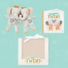 Tickle & Main We Are Twins, Baby And Toddler Twin Gift Set, Keepsake Book And Set Of 2 Plush Elephant Rattles For Boys And Girls -Best Toys Store GUEST 4f0b122b a6e3 47f6 ac70 da417b11930f