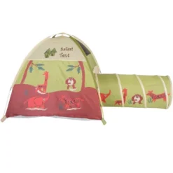 Pacific Play Tents Kids Jungle Safari Play Tent And Tunnel Set Combo 4' X 4' -Best Toys Store GUEST 51a22115 7d8c 4b3a a65d 43d250821526