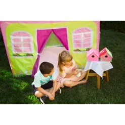 Pacific Play Tents Cottage House Kids Play Tent 58" X 48" -Best Toys Store GUEST 51e1748a 6a69 4925 81fe 2e6c33799002