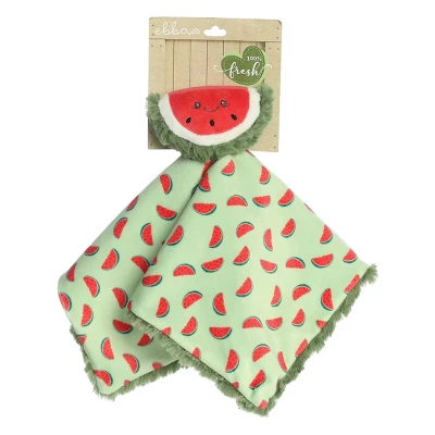 Ebba Large Watermelon Luvster Precious Produce Snuggly Baby Stuffed Animal Red 13" 6 Ebba Large Watermelon Luvster Precious Produce Snuggly Baby Stuffed Animal Red 13" - Image 4